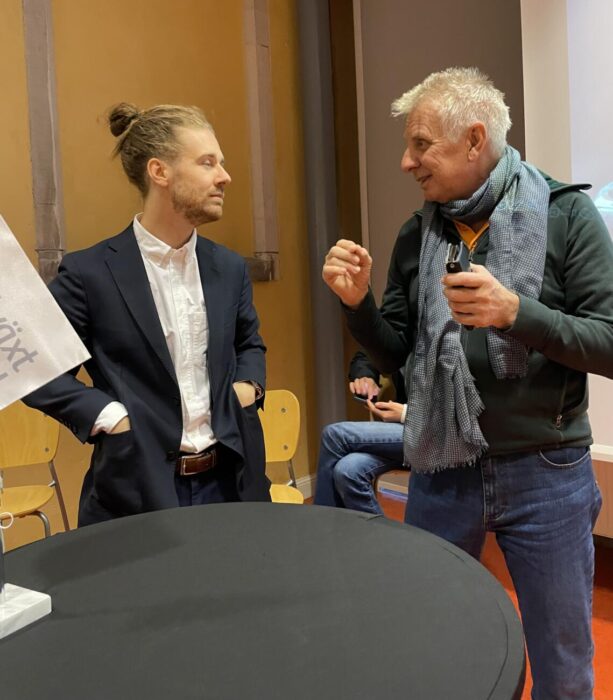 Jesper Skalberg Karlsson och Pigge Werkelin